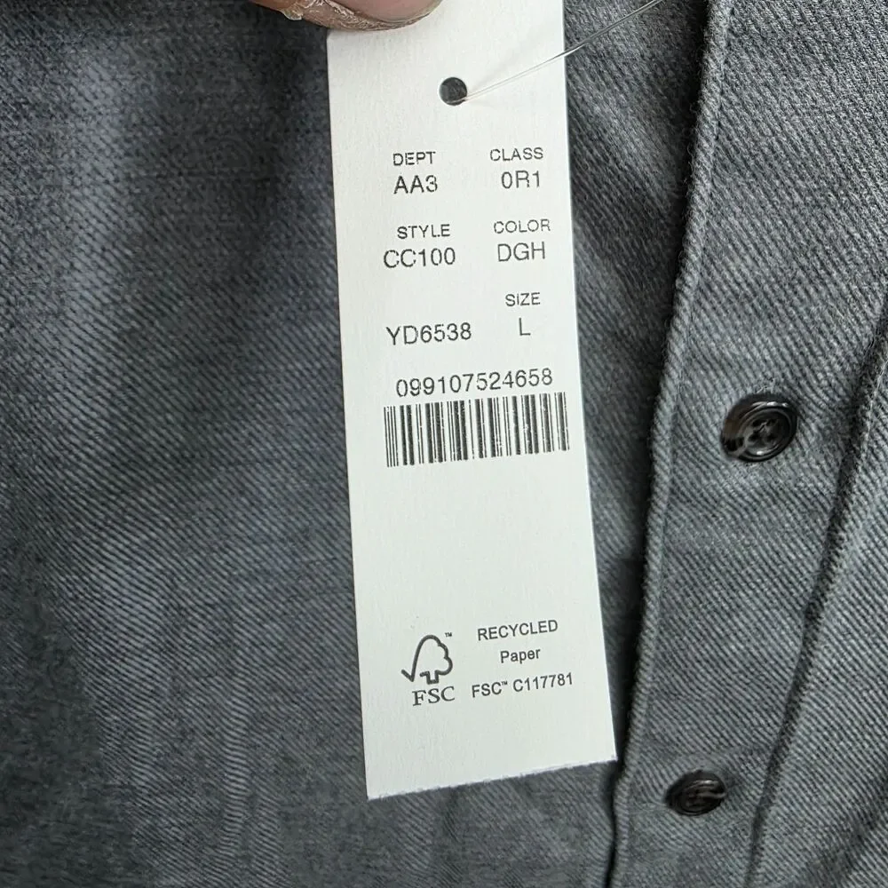 J. Crew men size